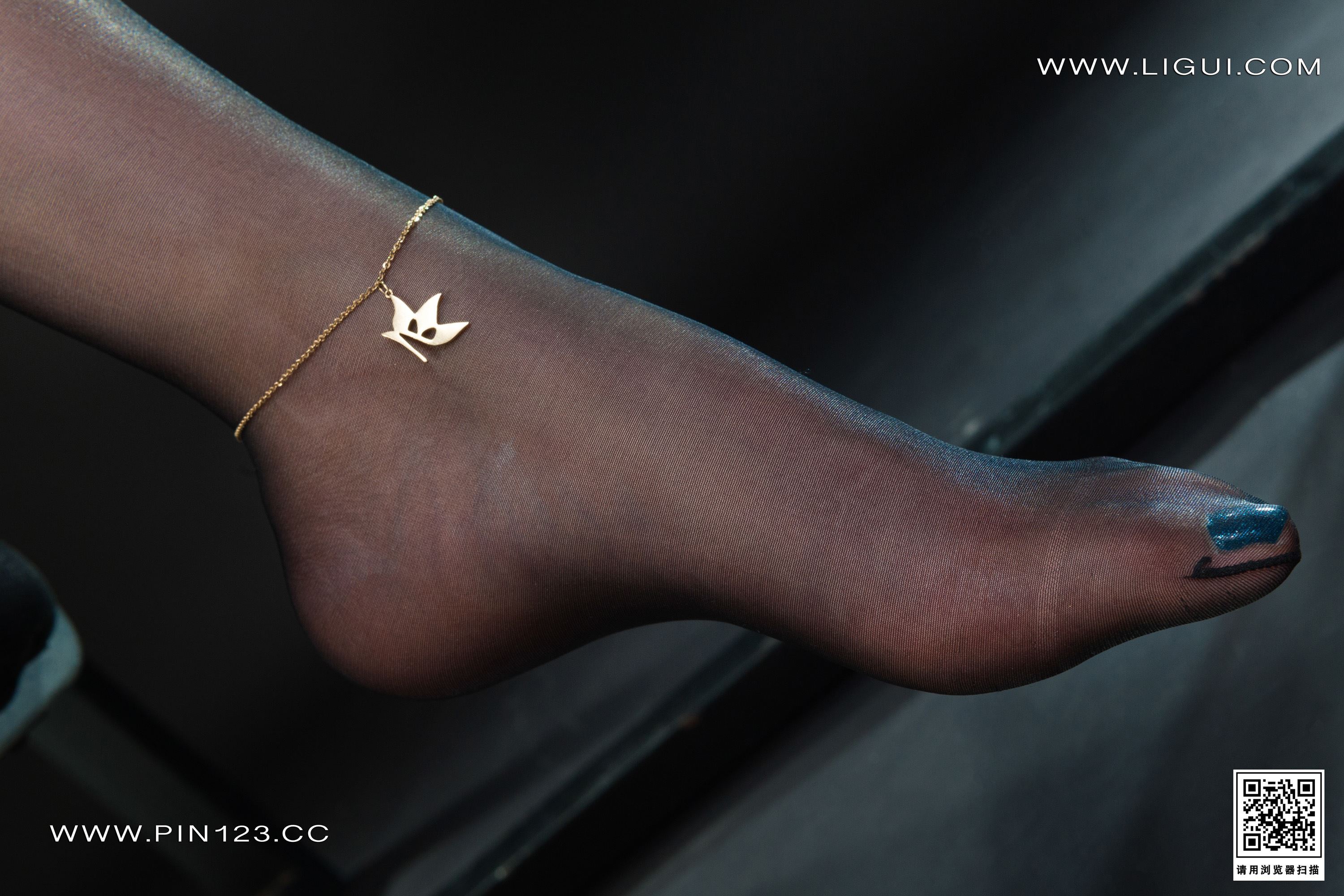 Ligui丽柜 2022.08.15 黑丝迷情 Mia